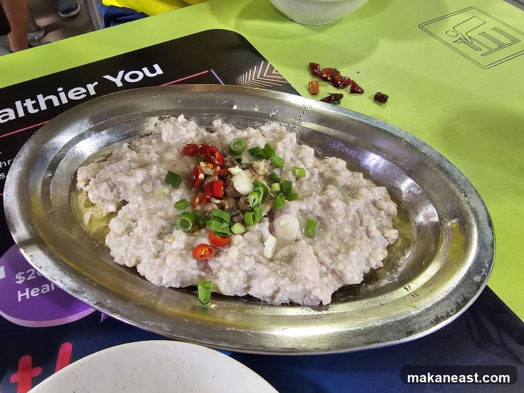 Steamed Minced Pork with Salted Fish