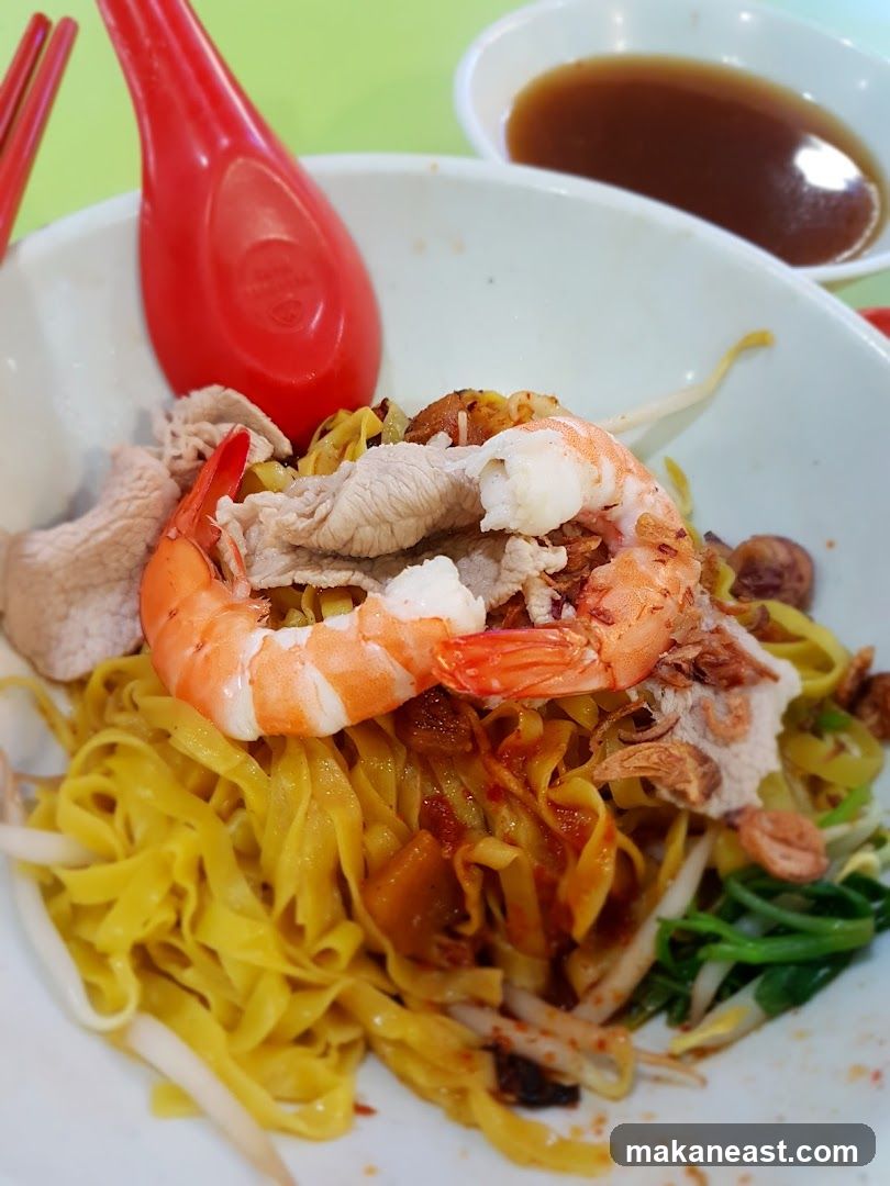 Noodles with Shrimp and Pork