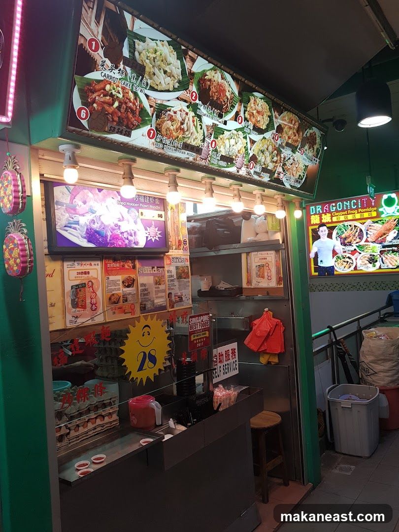 Food Stall Display
