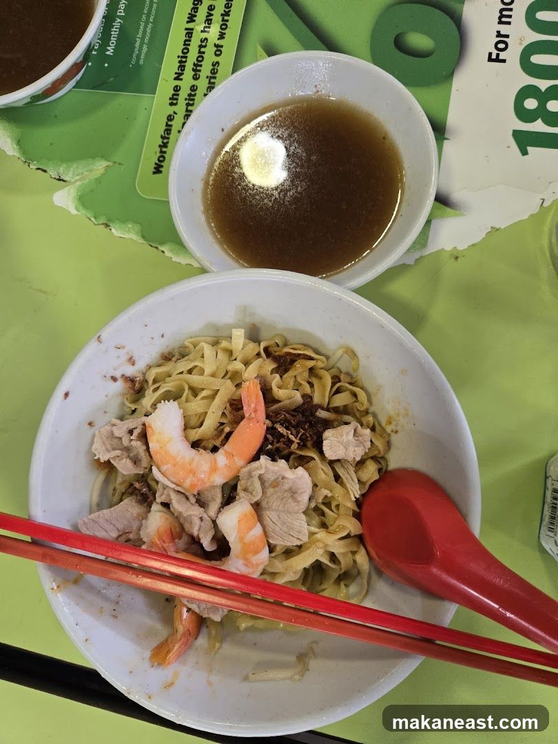 Noodles with Shrimp and Pork