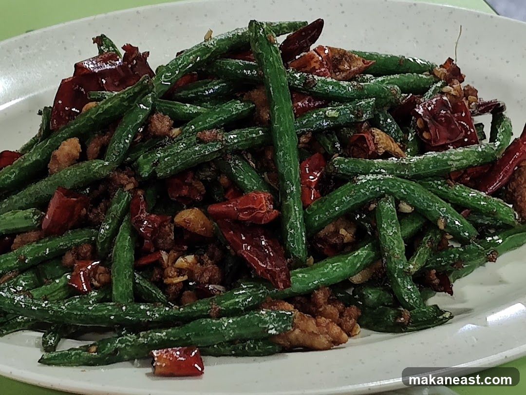 Spicy Green Beans with Minced Meat