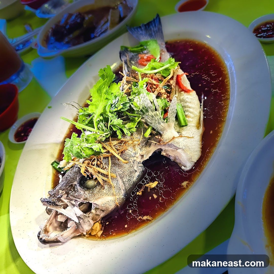 Steamed Fish with Soy Sauce
