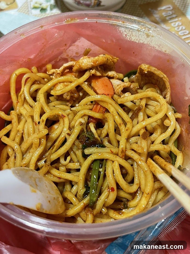 Noodles with Chicken and Vegetables