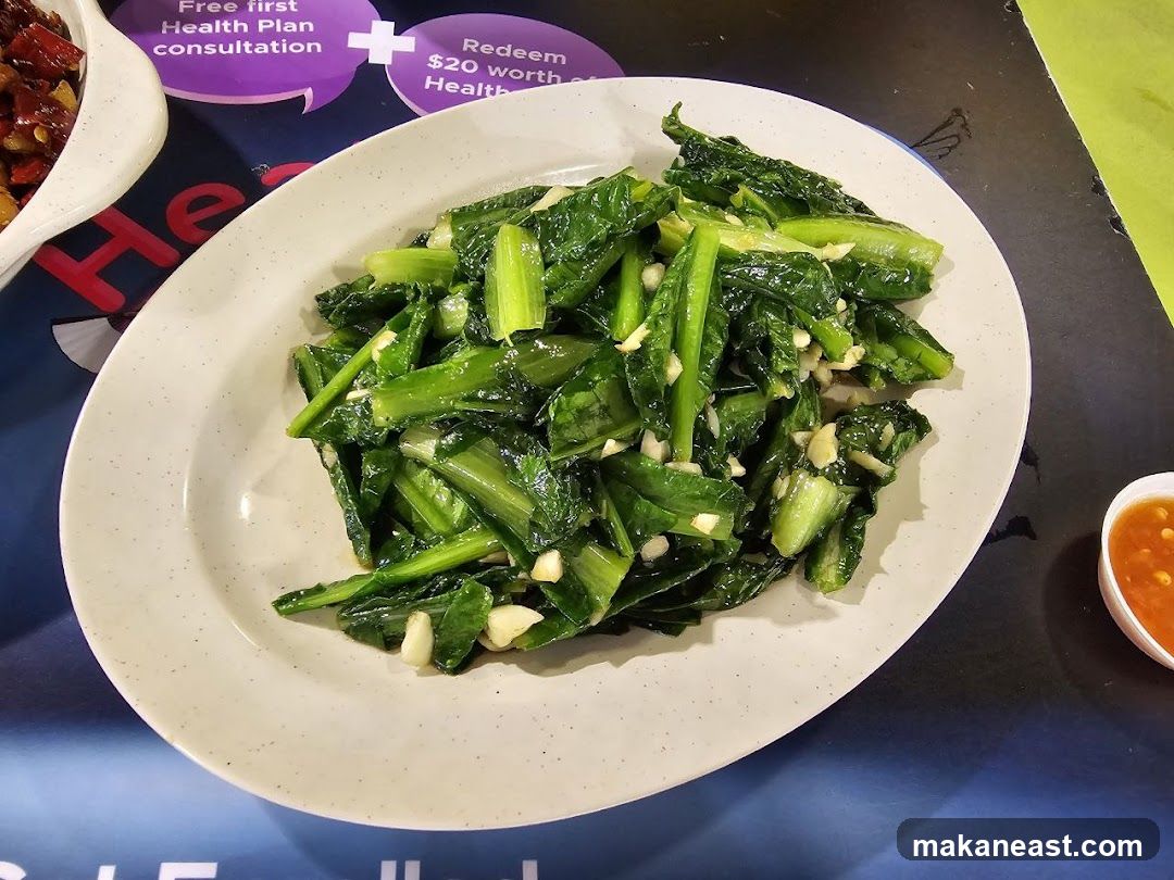 Stir-fried Greens with Garlic