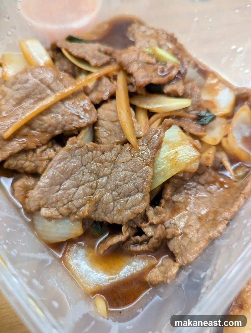 Beef and Onion Stir-fry