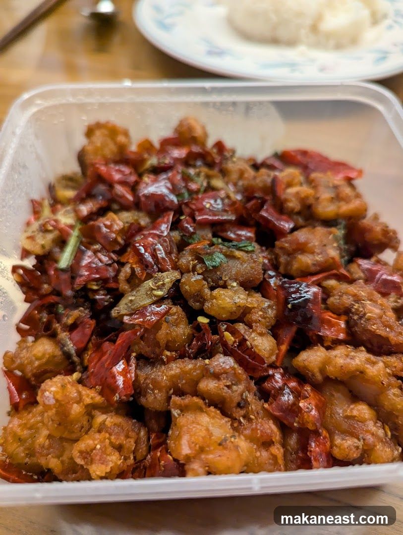 Spicy Fried Chicken with Dried Chilies