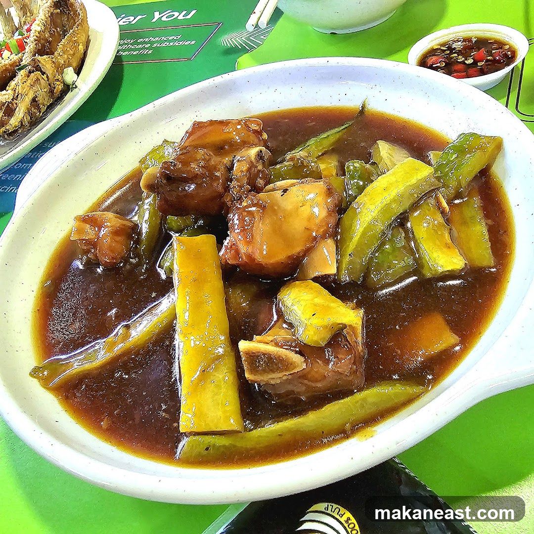 Braised Pork Ribs with Bitter Melon