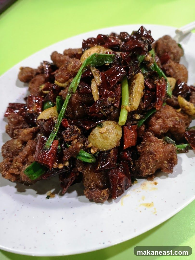 Spicy Fried Chicken with Dried Chilies