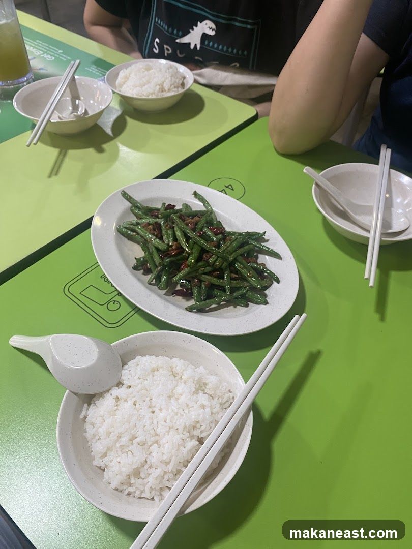 Stir-fried Green Beans with Minced Meat