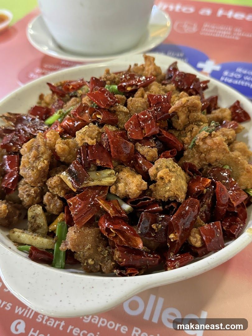 Spicy Fried Chicken with Dried Chilies