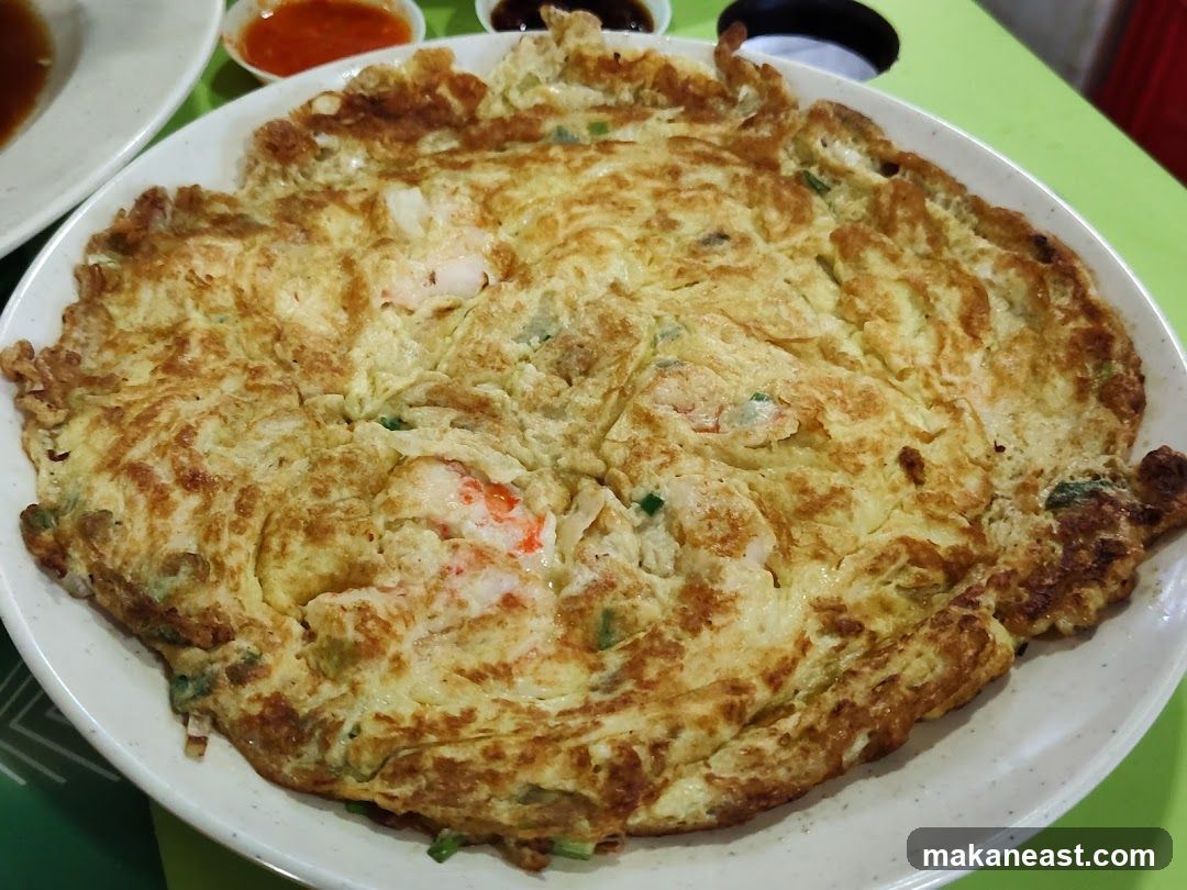 Shrimp Omelette