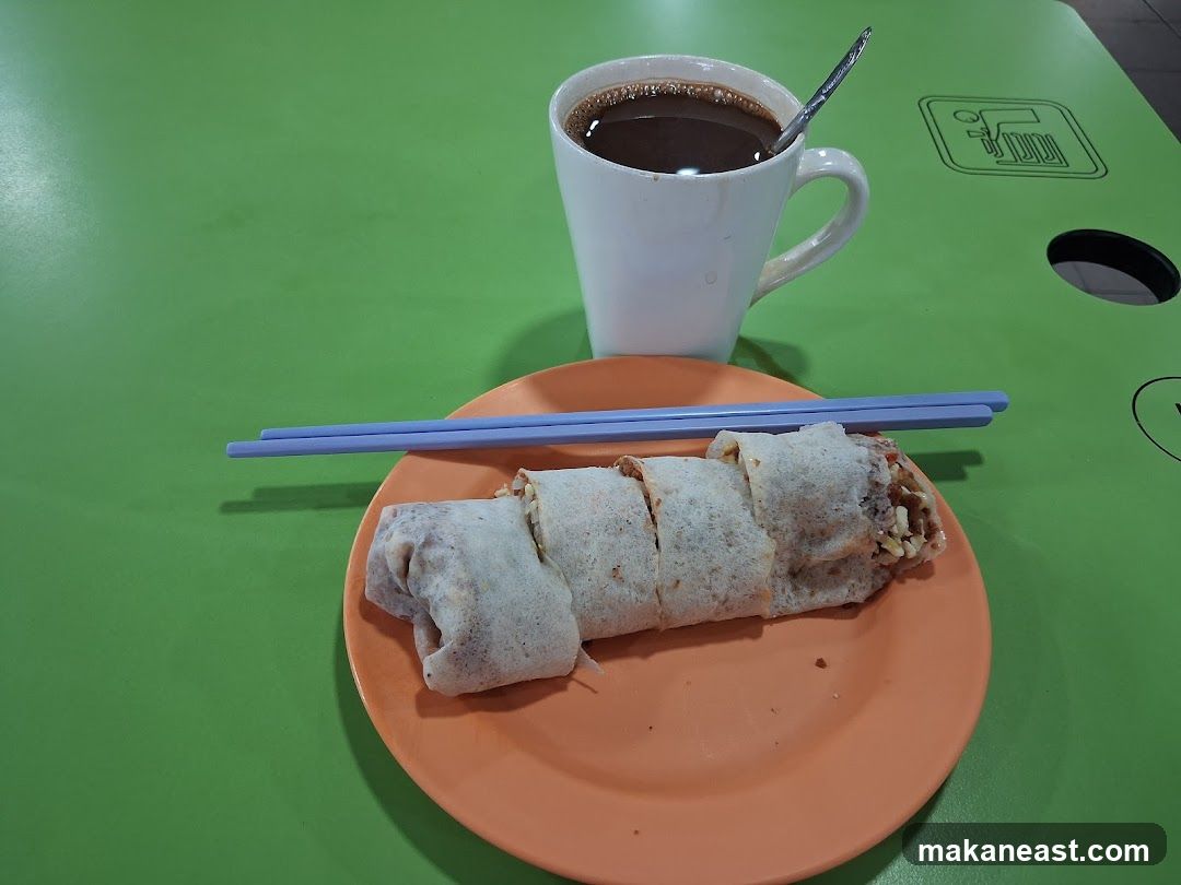 Spring Rolls and Coffee