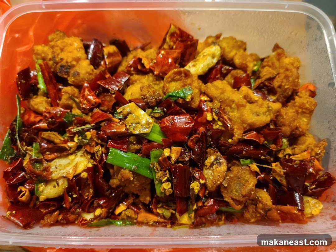 Spicy Fried Chicken with Dried Chilies