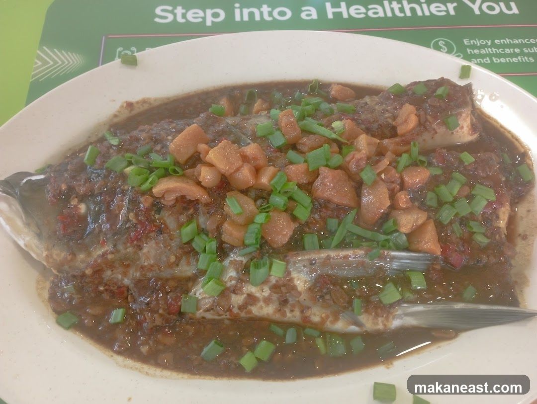 Steamed Fish with Toppings