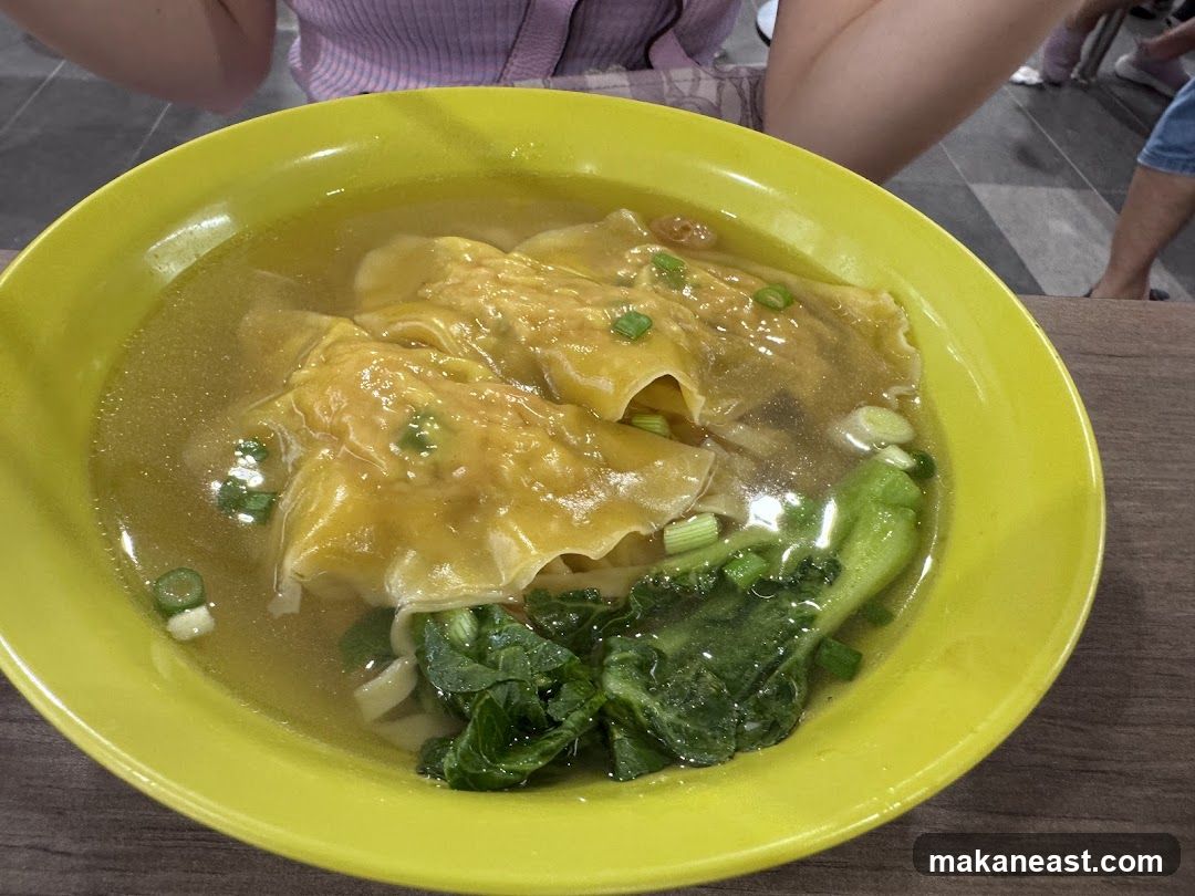 Wonton Noodle Soup