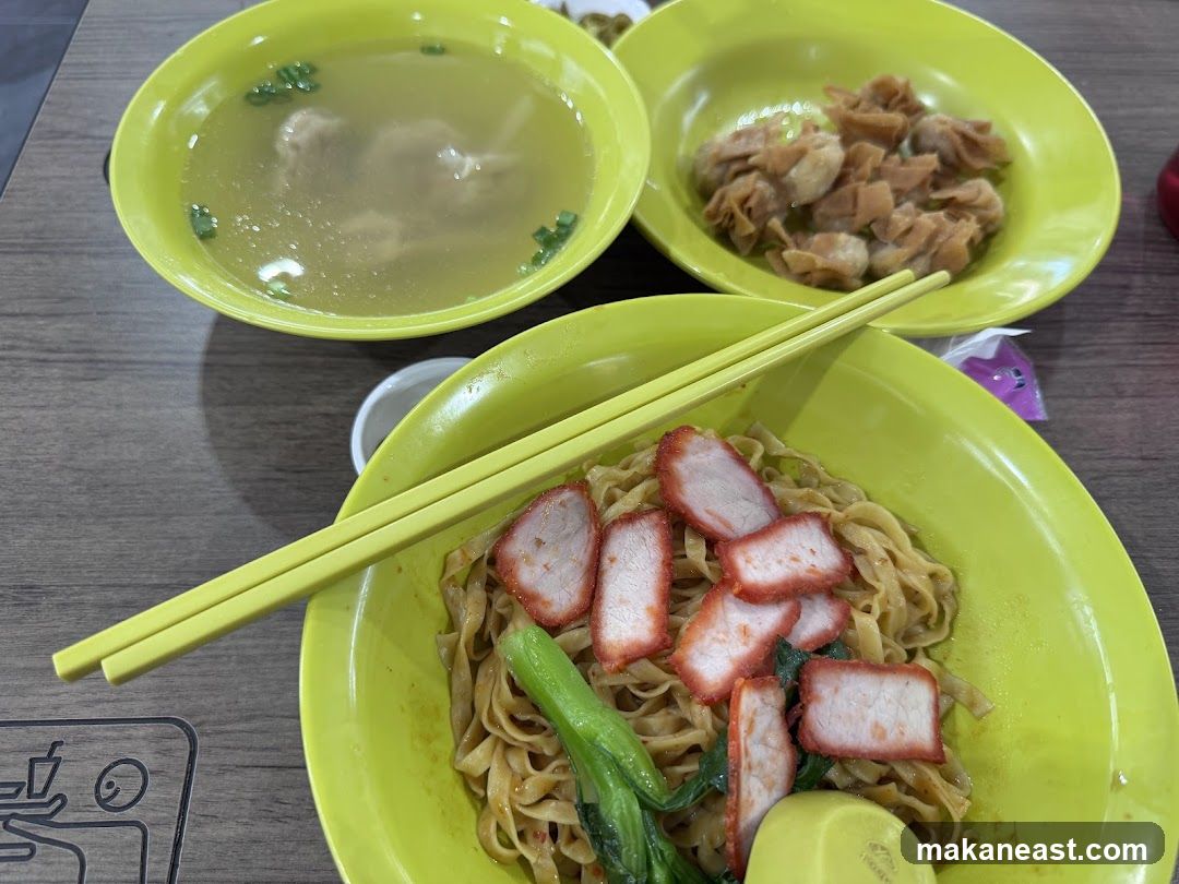 Noodles with Char Siu and Wontons