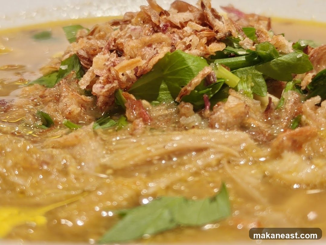 Close-up of a bowl of soup