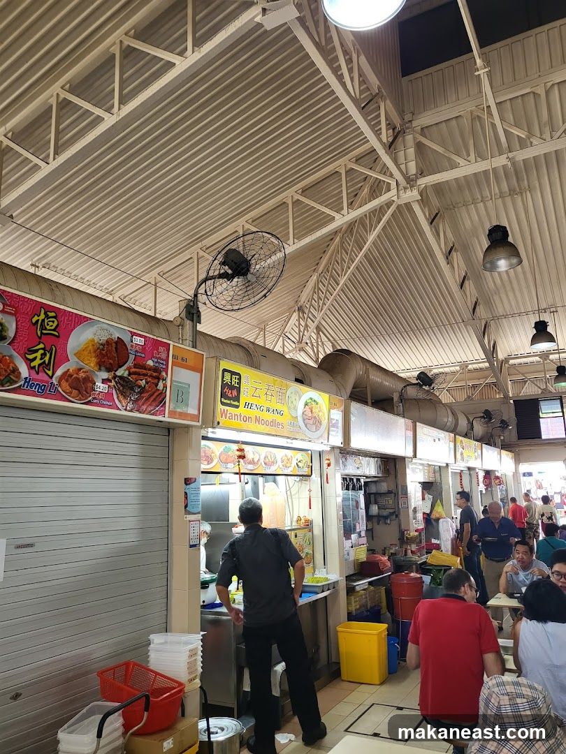 Food Stall in Market
