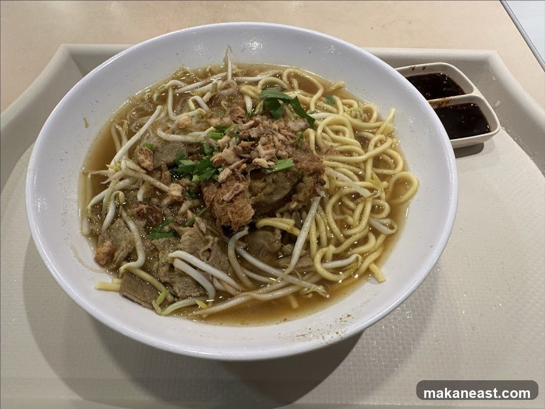 Noodle Soup with Side Sauces