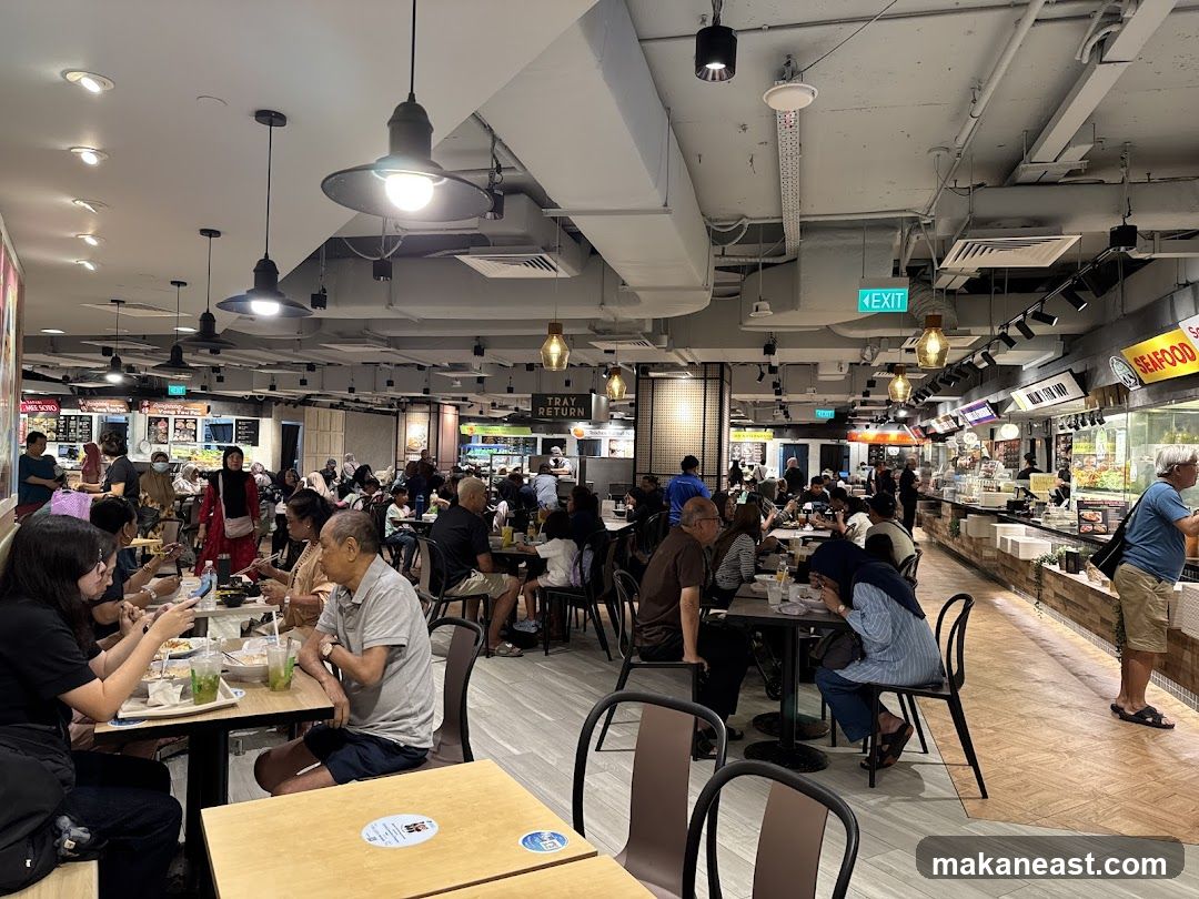 Busy Food Court