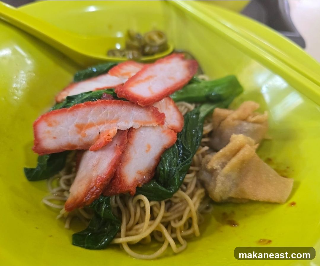 Noodles with Char Siu and Wontons