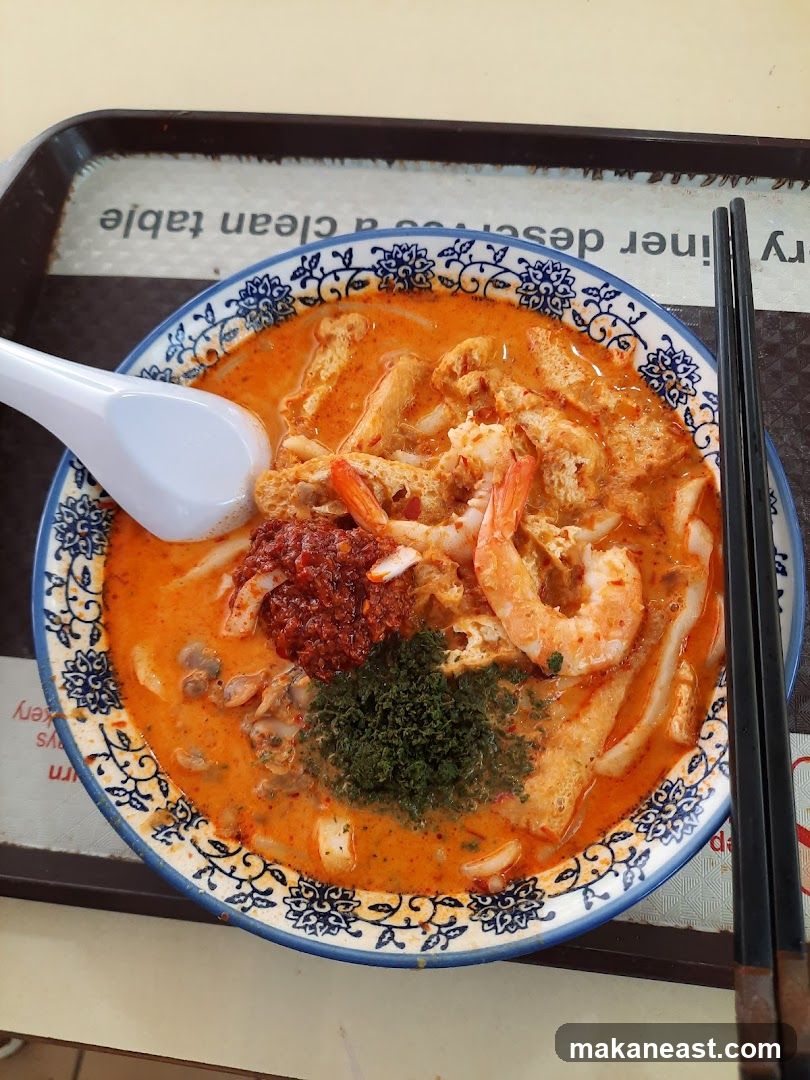 Laksa with Shrimp