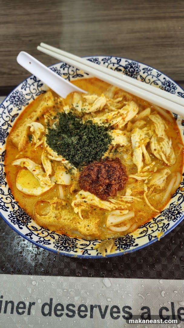 Laksa with Chicken and Chili Paste