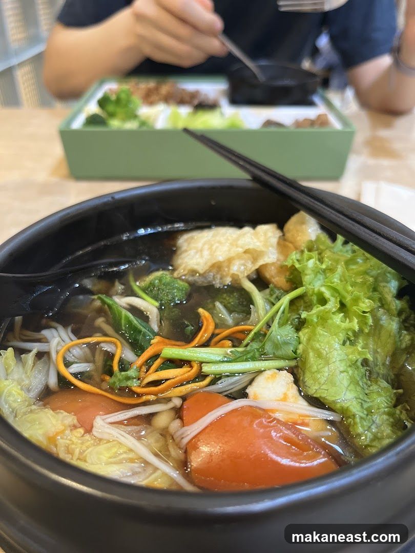 Noodle Soup with Vegetables