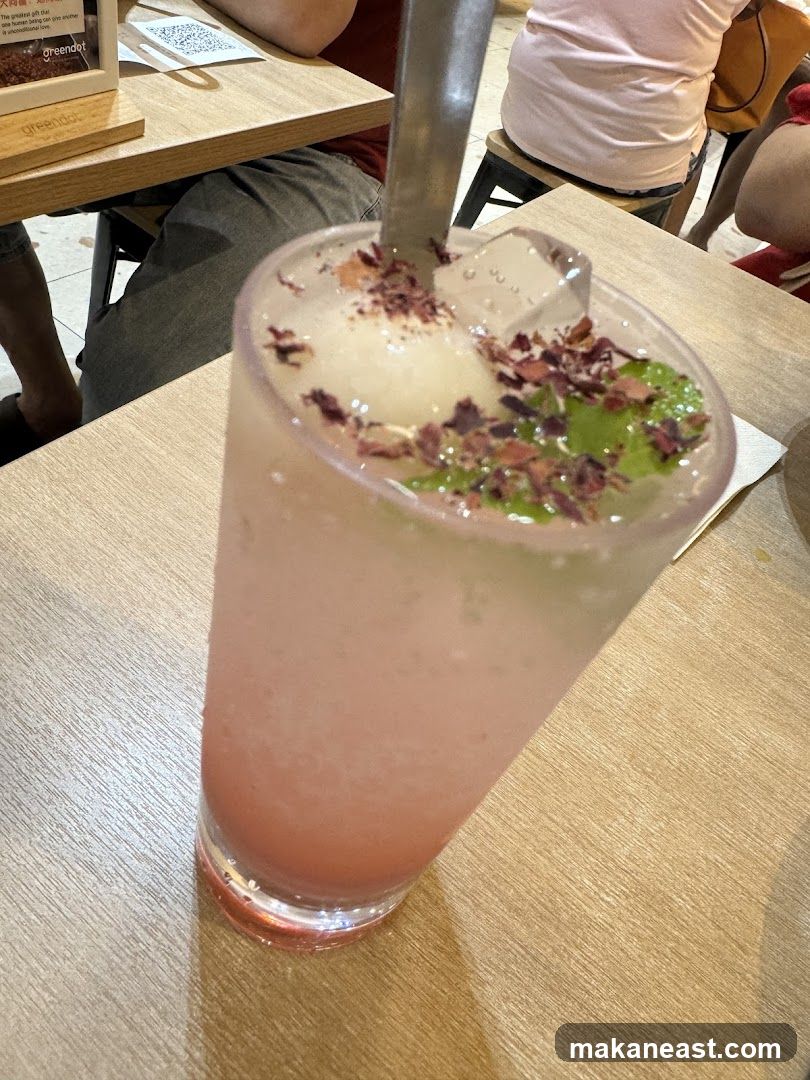 Lychee Rose Drink