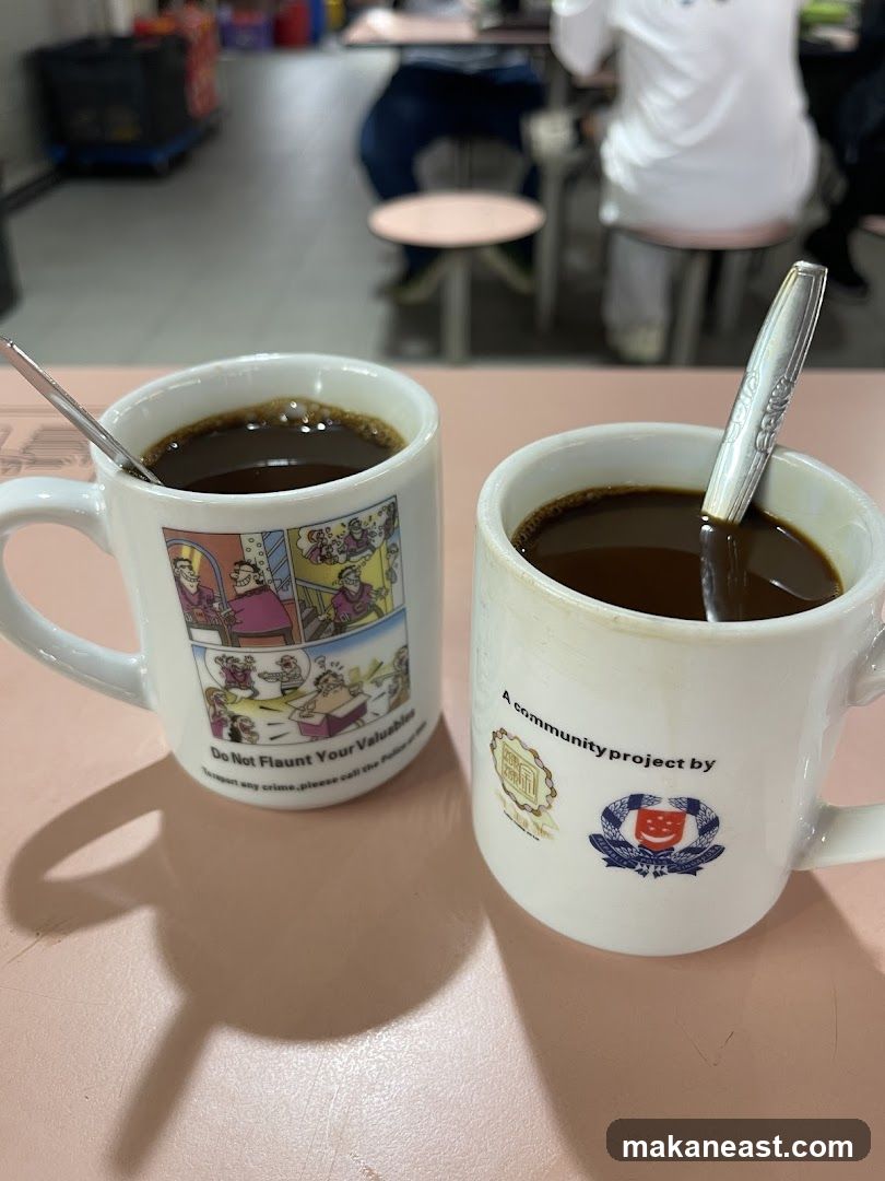 Two Mugs of Coffee