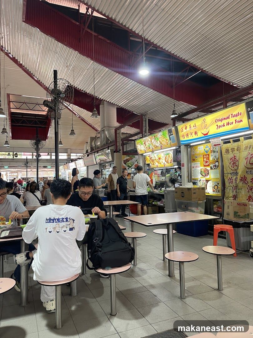 Food Stall in a Hawker Centre