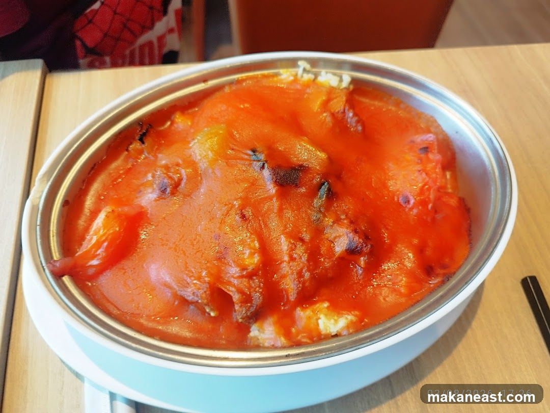 Baked Dish with Tomato Sauce