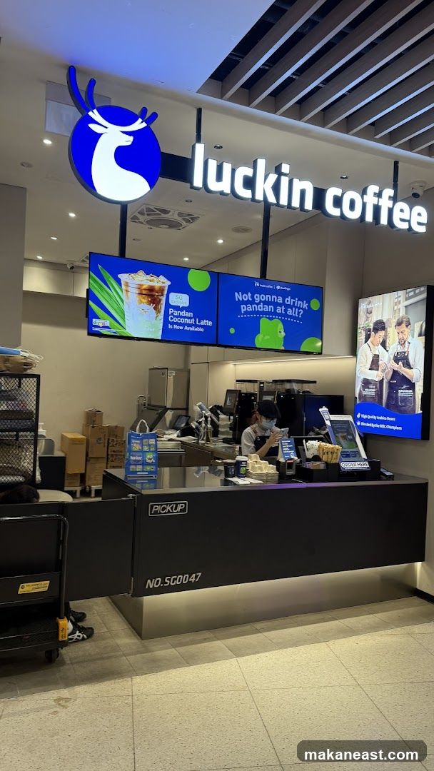 Luckin Coffee Counter