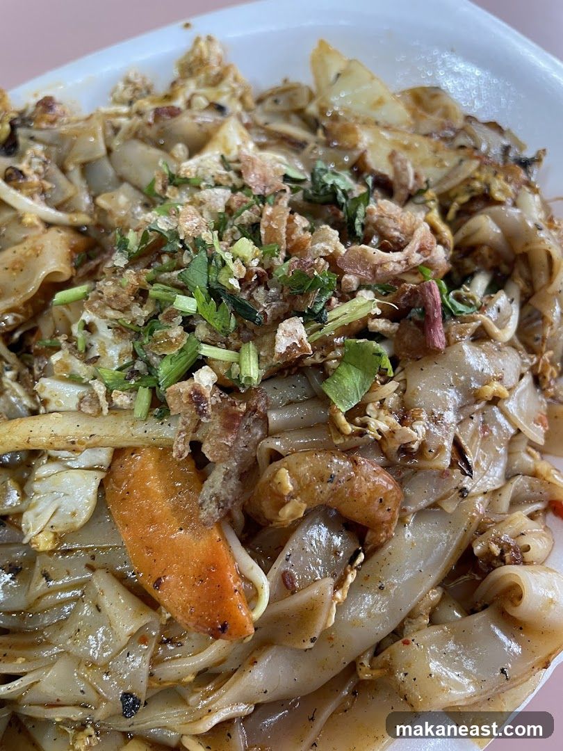 Noodles with Shrimp and Vegetables