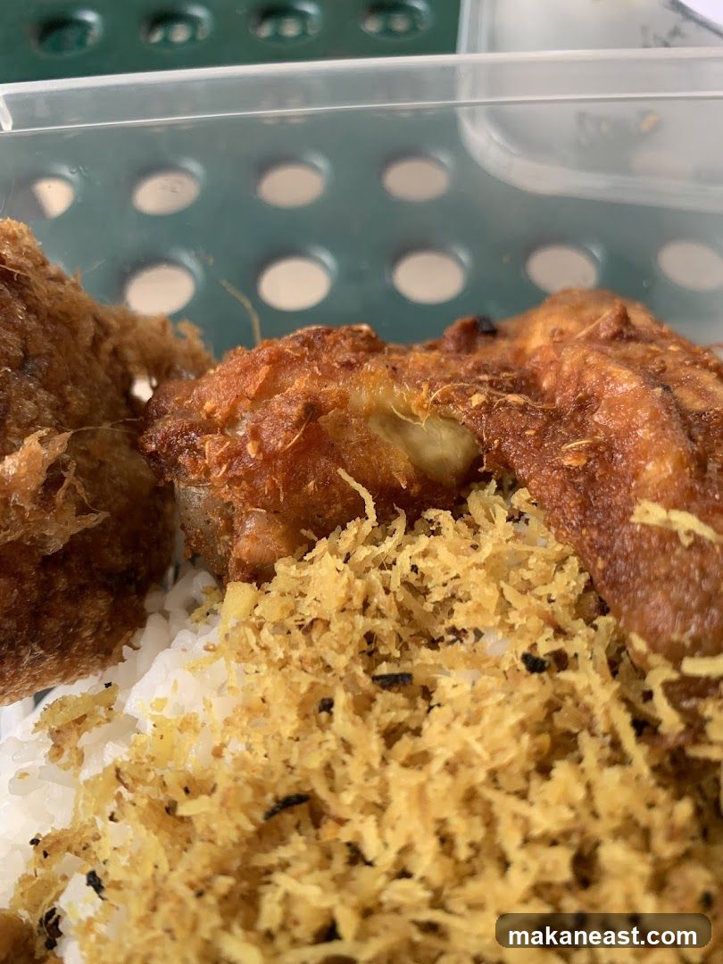 Fried Chicken and Rice