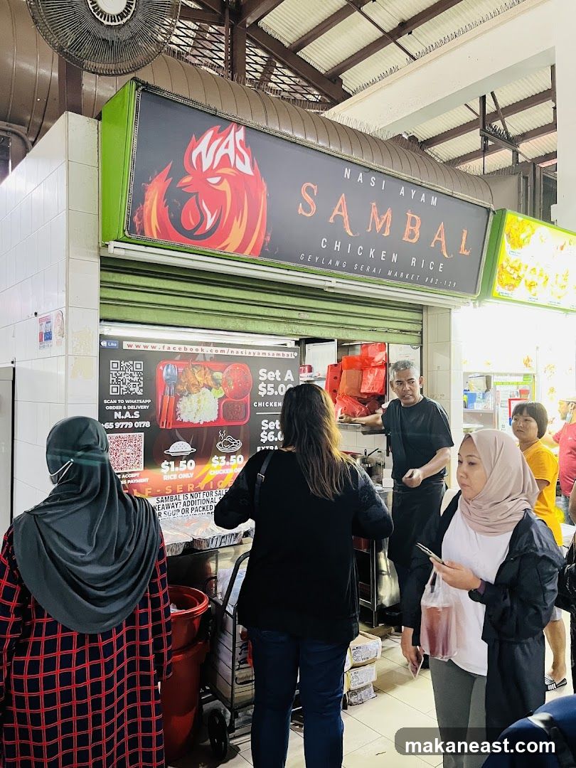 Nasi Ayam Sambal