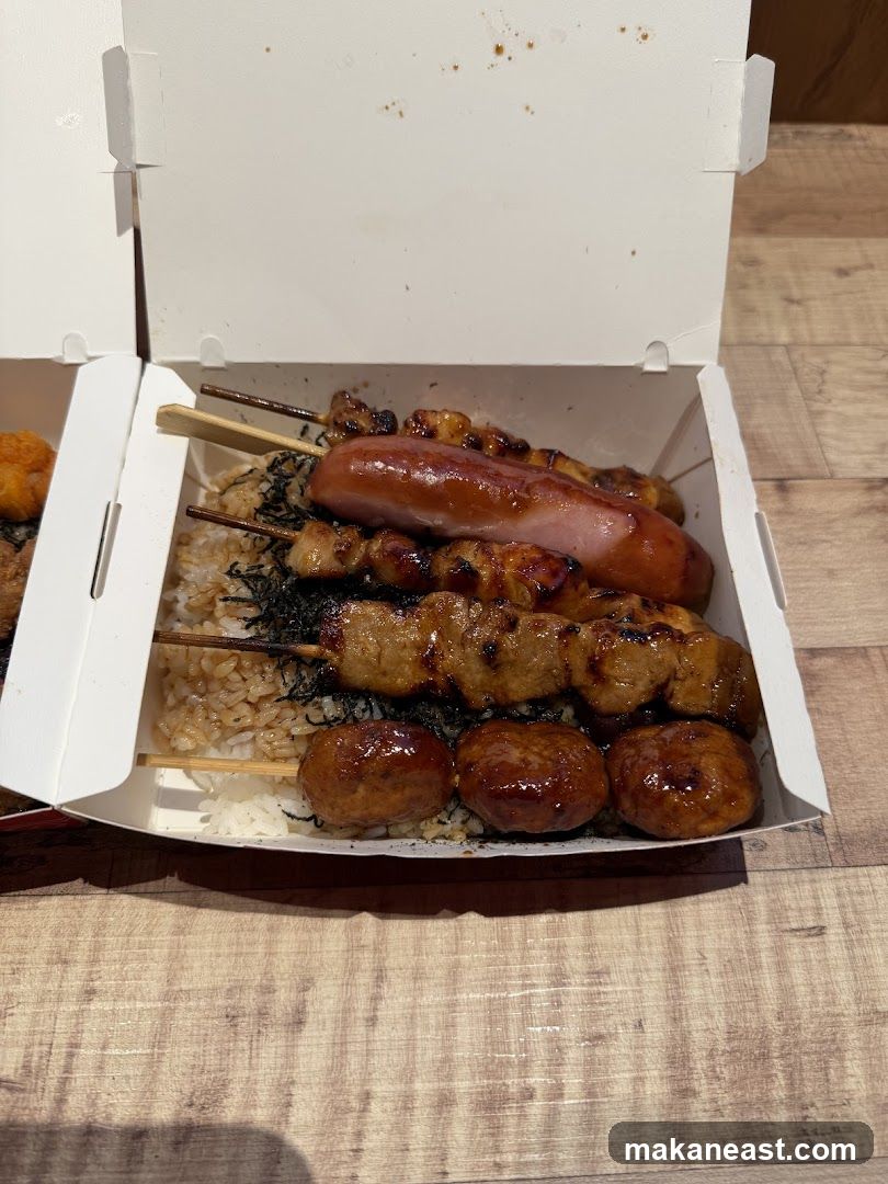 Skewers with Rice