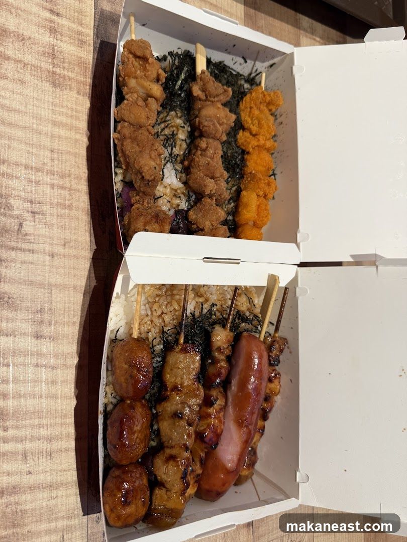 Bento Boxes with Skewers