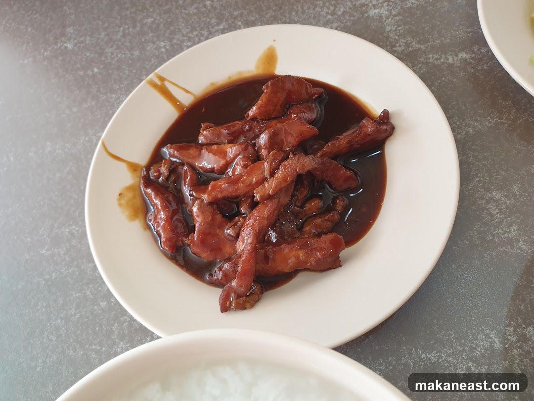 Braised Pork Strips
