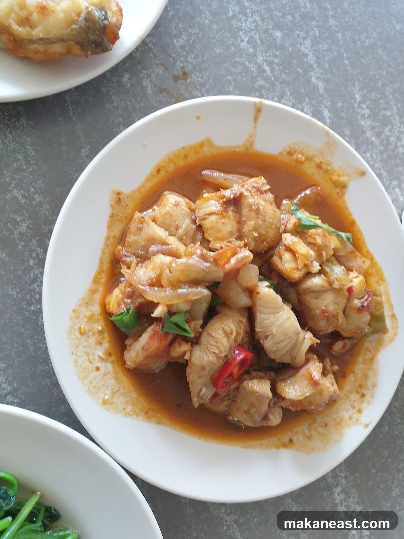 Fish dish with sauce