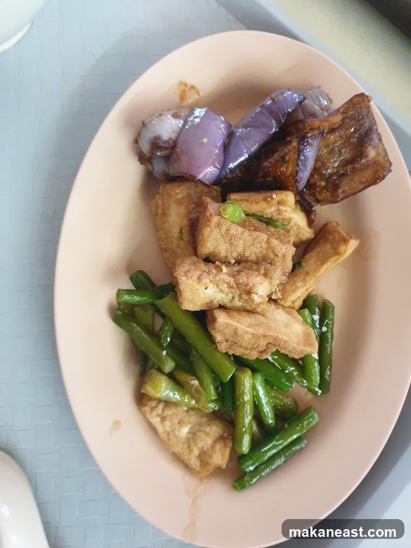 Tofu and Vegetable Dish