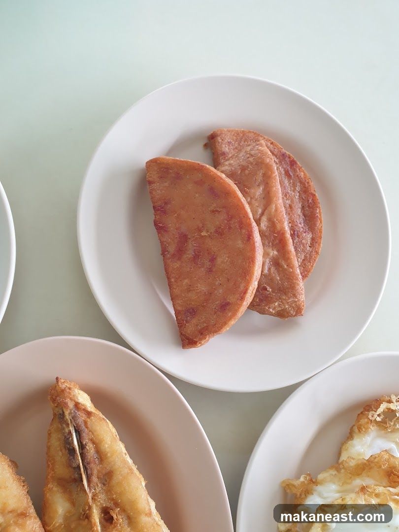 Fried Spam and Fish