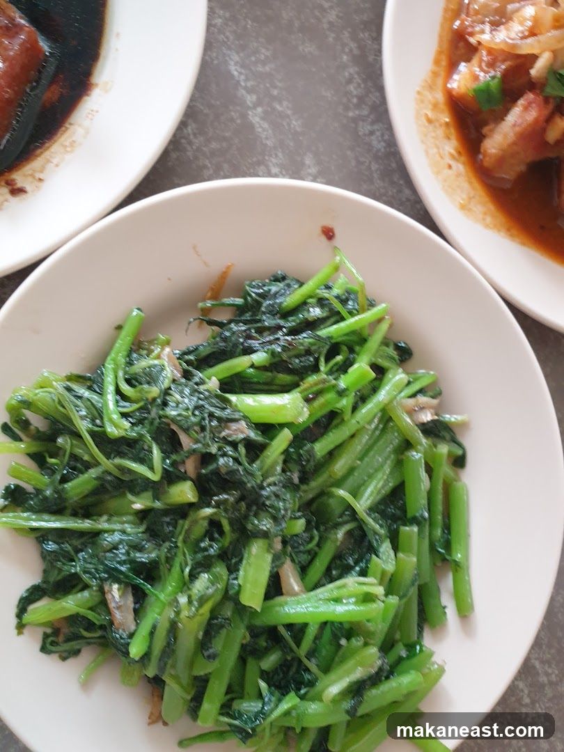 Stir-fried Water Spinach
