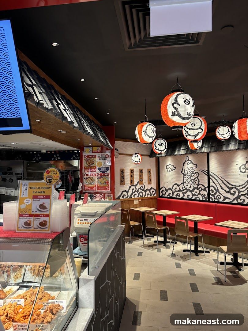 Japanese Curry Restaurant Interior