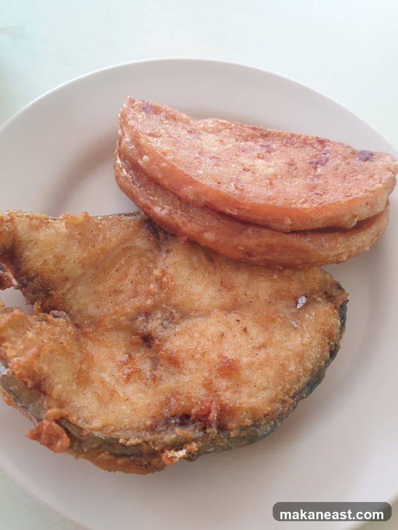 Fried Fish and Spam