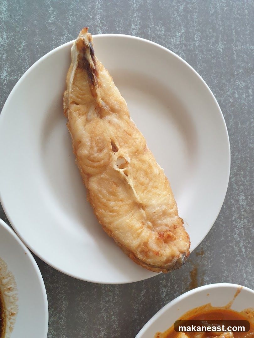 Fried Fish Steak