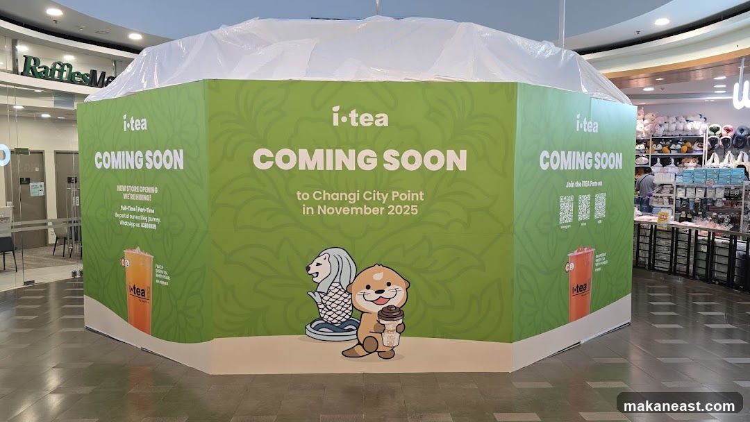 i-tea Coming Soon Sign