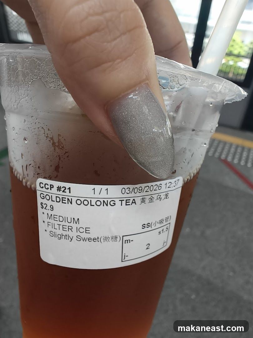 Golden Oolong Tea