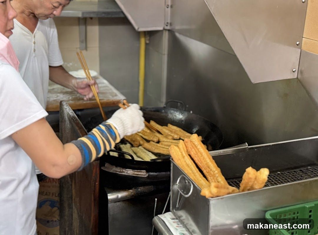 Frying Dough Sticks