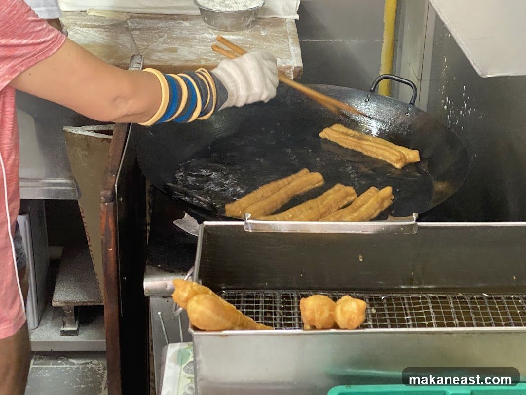 Frying Dough Sticks